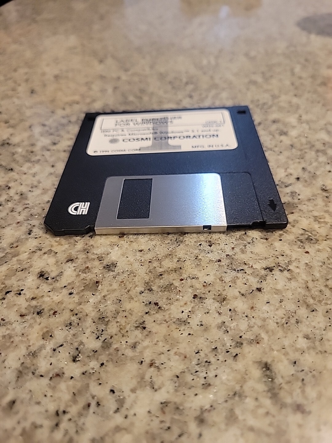 Label Publisher for Windows IBM PC Floppy Disk Cosmi Corporation 1994 Vintage