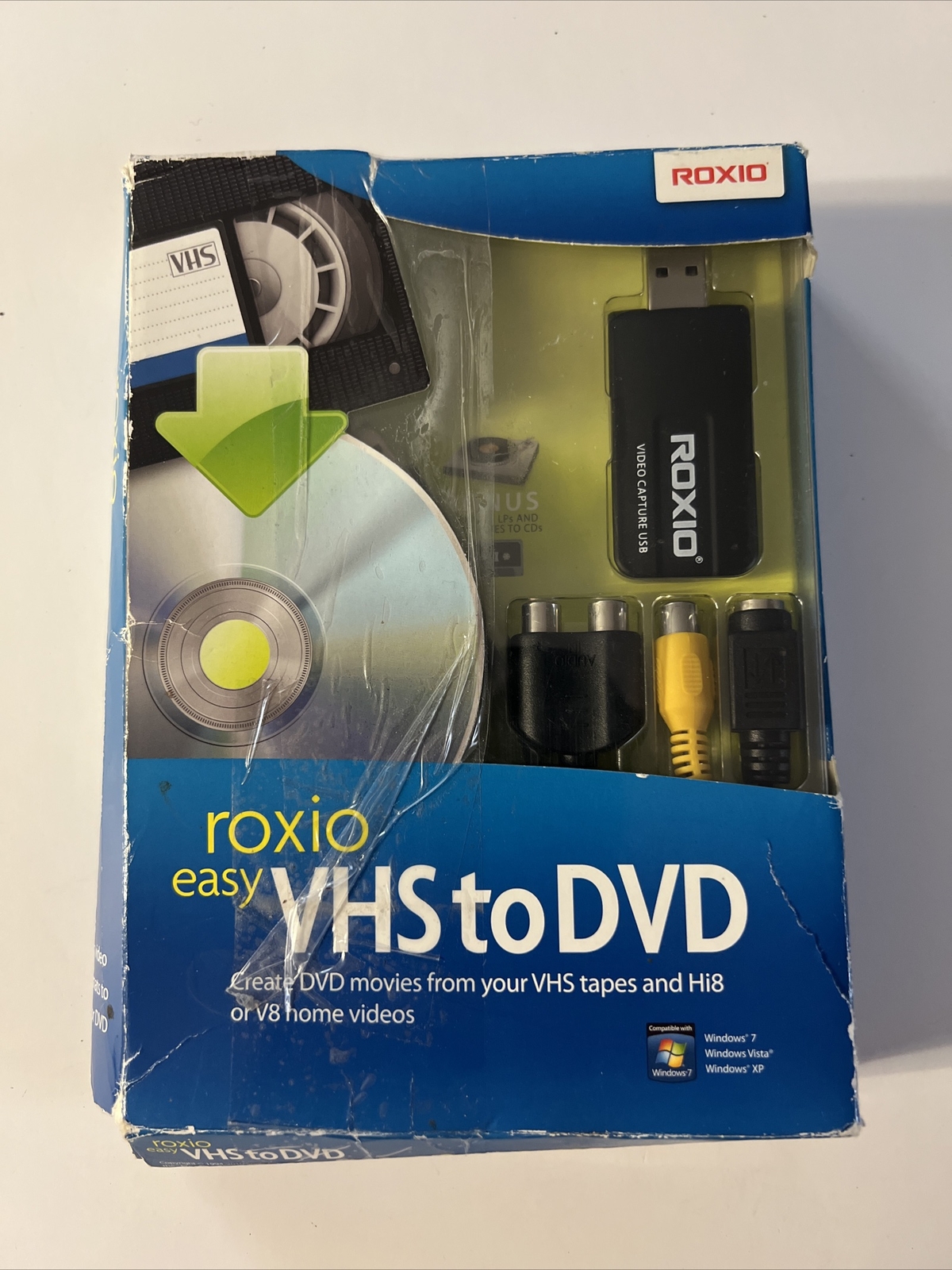 Roxio Easy VHS to DVD for Windows Create DVD Movies from VHS
