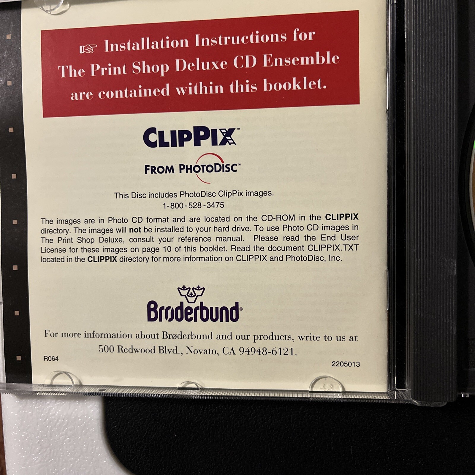 The Print Shop Deluxe CD Ensemble Brøderbund Software For Vintage Computers