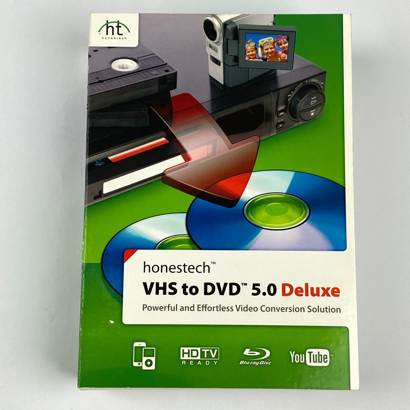 Honestech VHS to DVD 5.0 Deluxe Powerful & Effortless Video Conversion