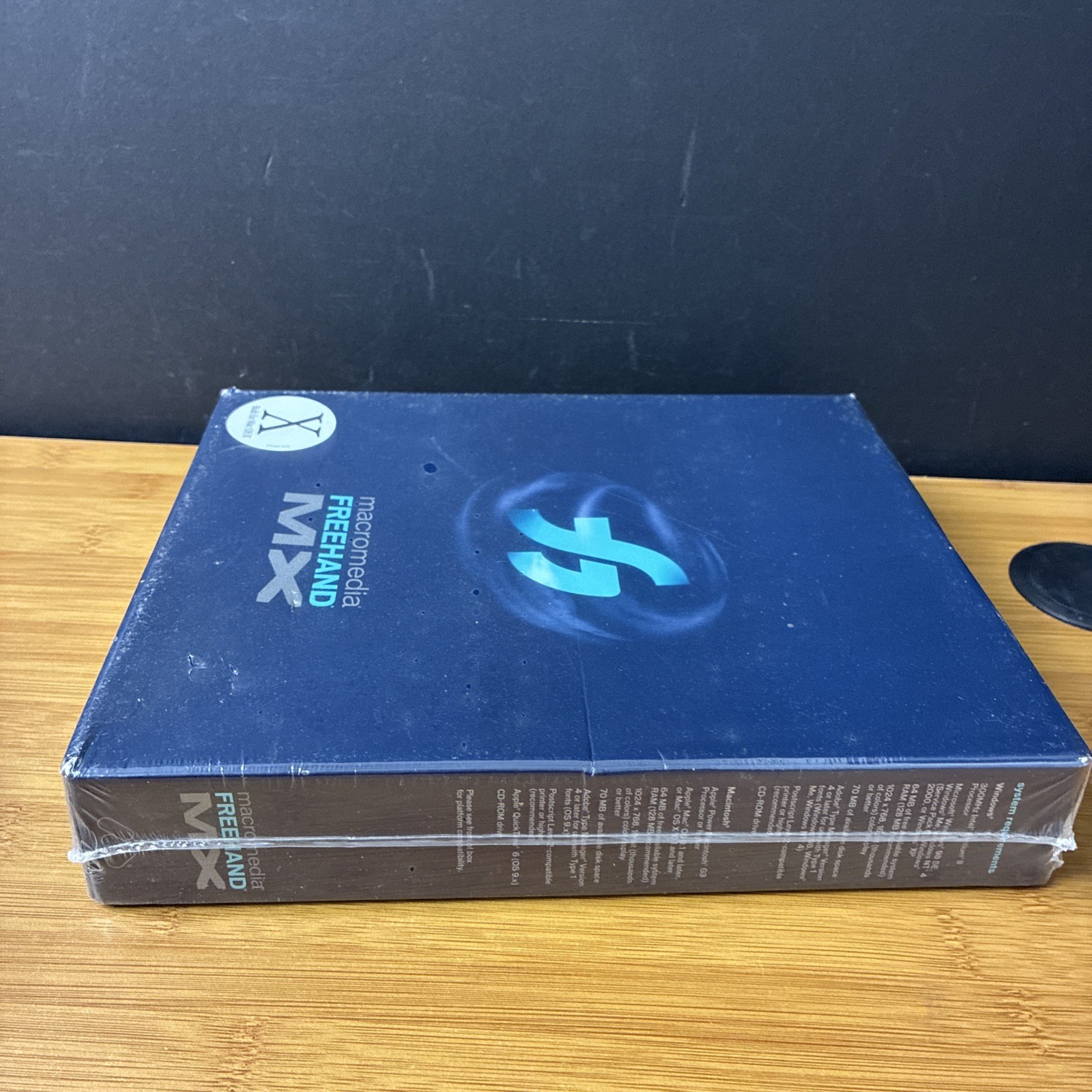 Macromedia Freehand MX Software Built for Mac OS X Version 2003 New Sealed