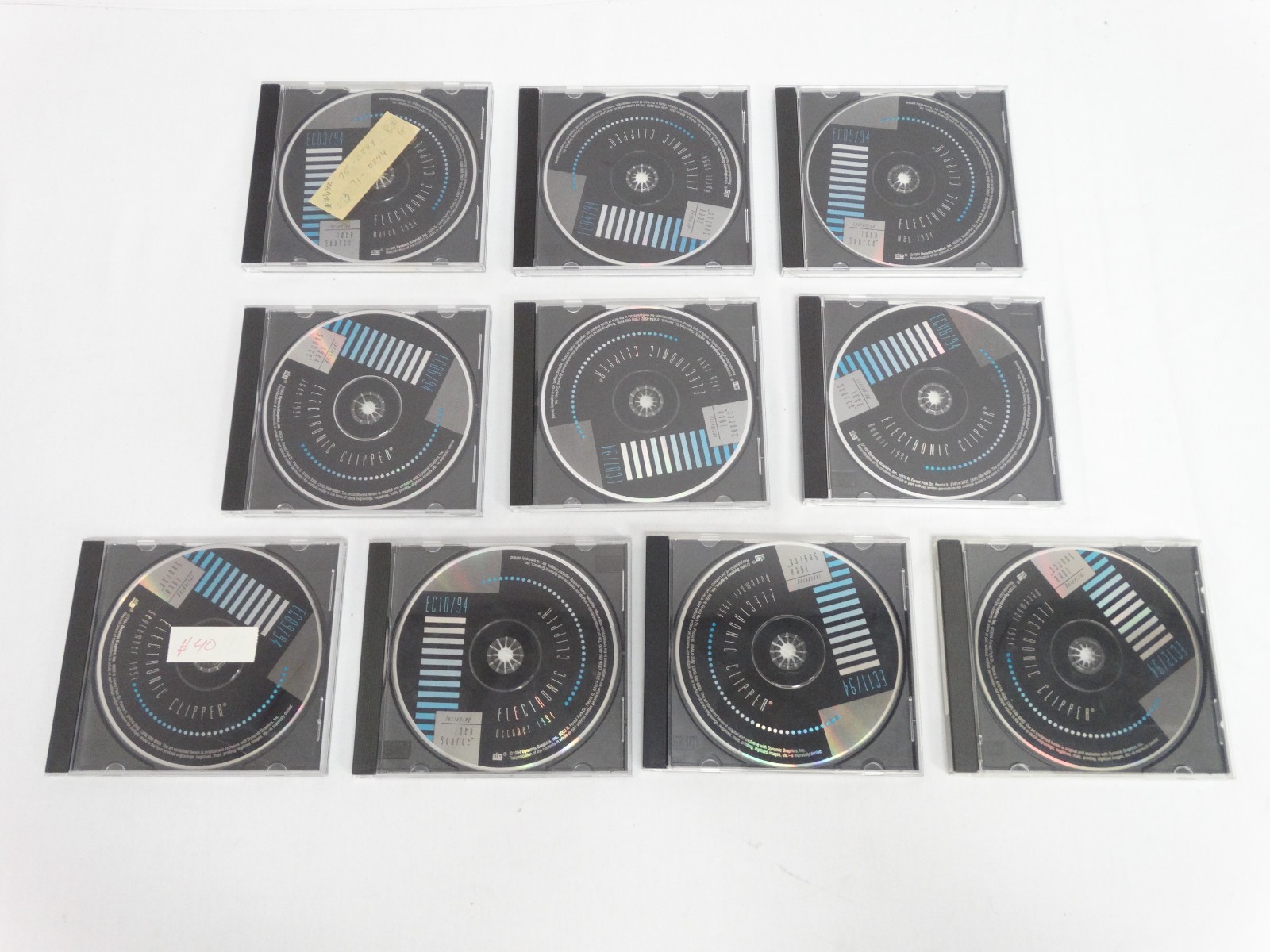Dynamic Graphics Electronic Clipper Clip Art Library Mar. – Dec. 1994
