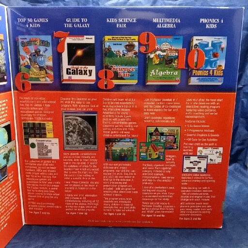 2001 Fun 2 Learn Kids Pack 10 Complete Software Programs by COSMI Windows