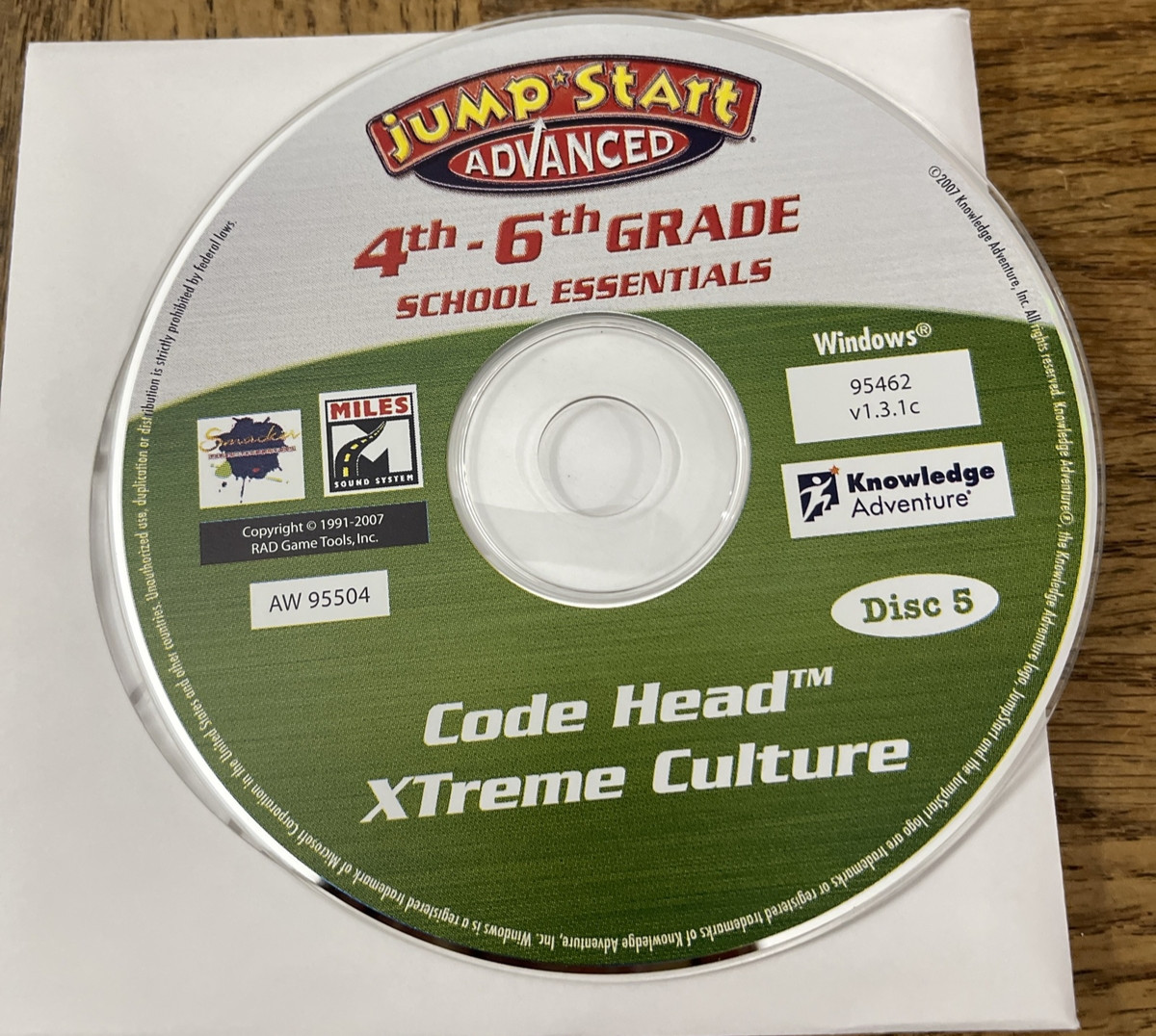 Jump Start Advanced 4th-6th Grade PC Game