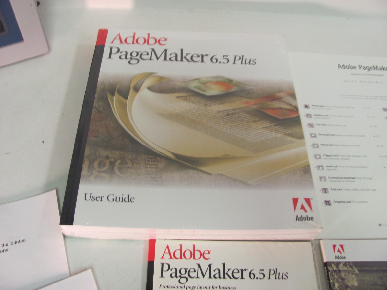 1999 Adobe PageMaker 6.5 Plus for Macintosh – Manuals, Action Pack, User Guides