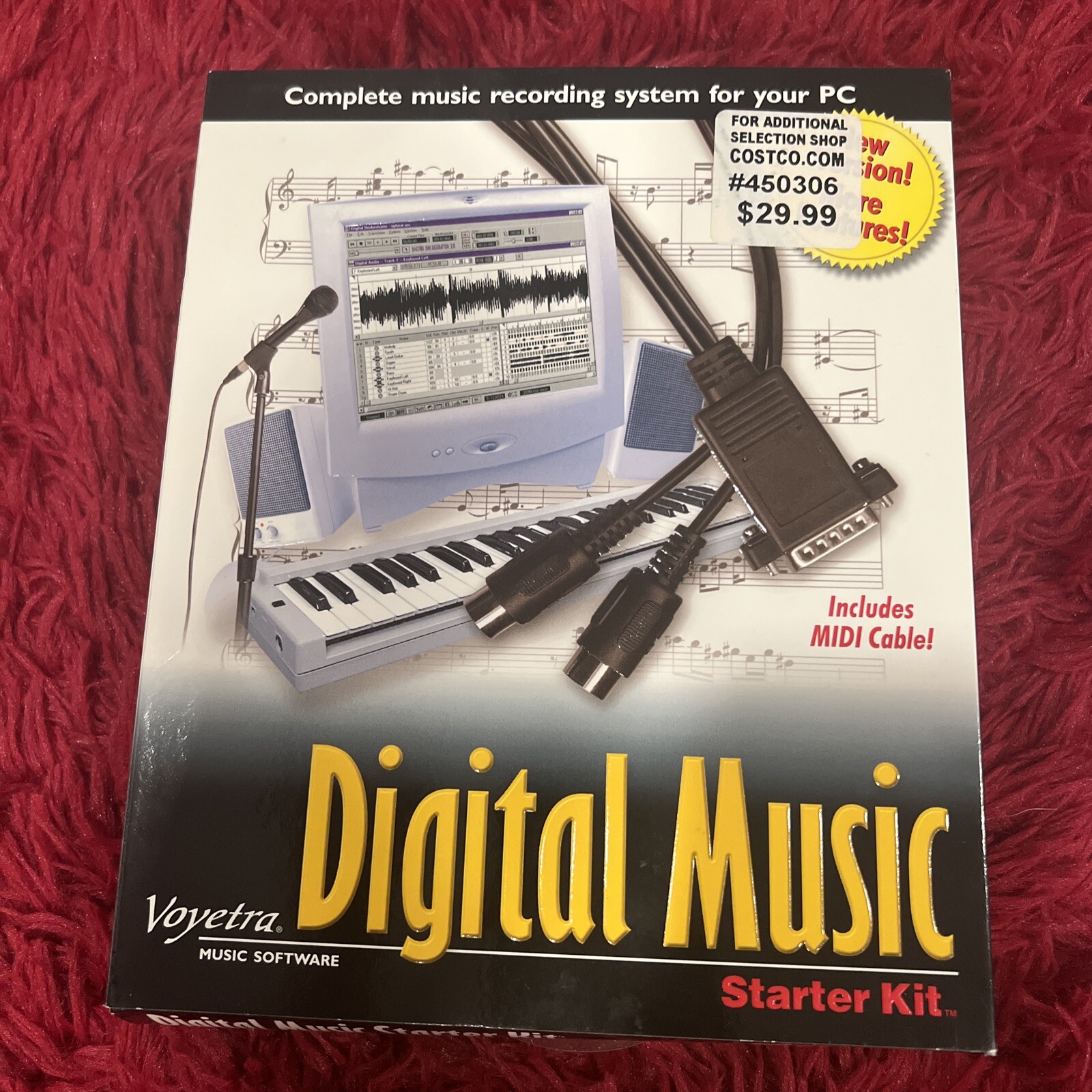 Voyetra Computer Music Starter Kit Music Software CD-ROM Read Description