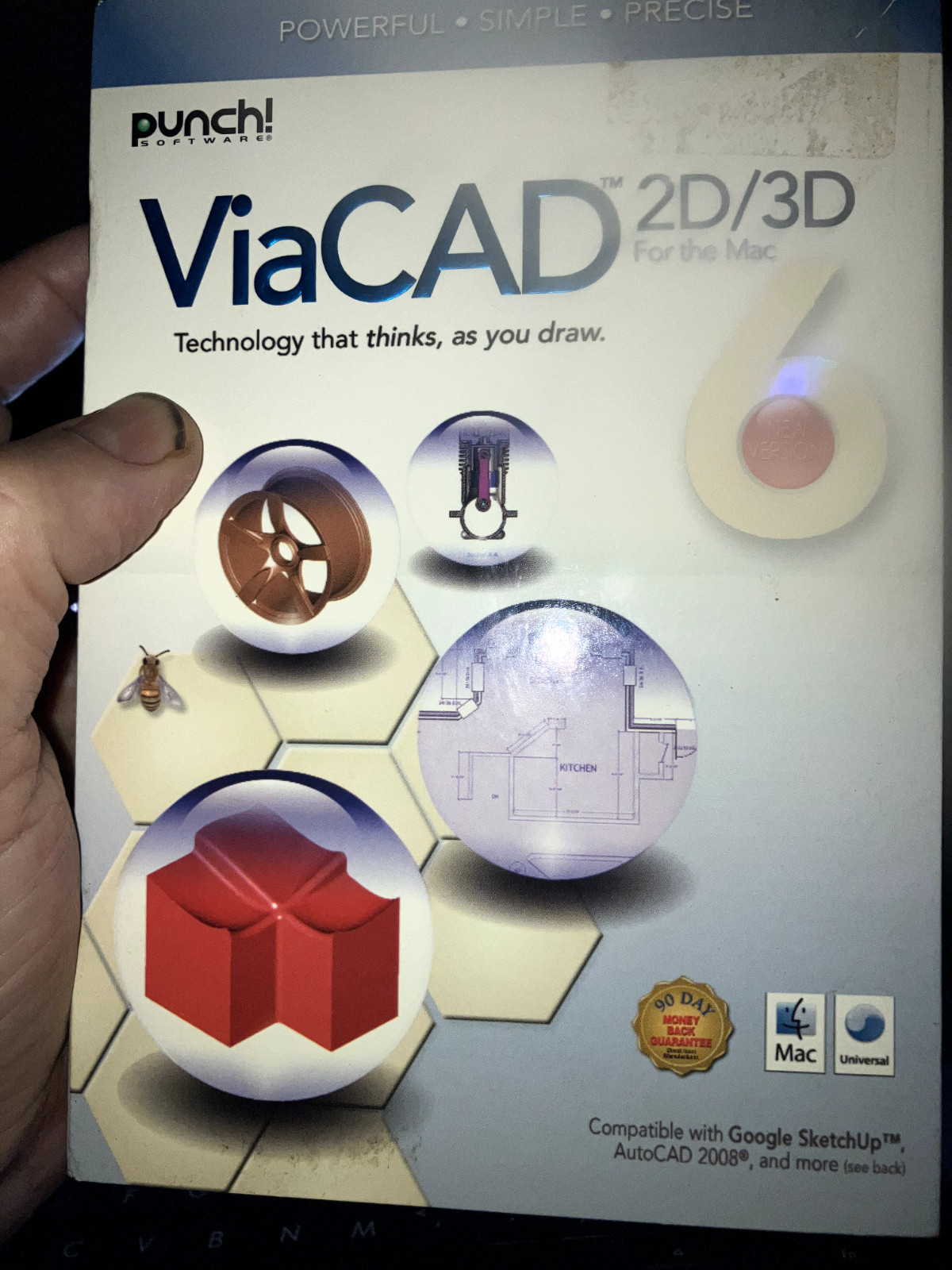 Punch Viacad 2d/3d Version 6 (Mac) *New,Sealed*