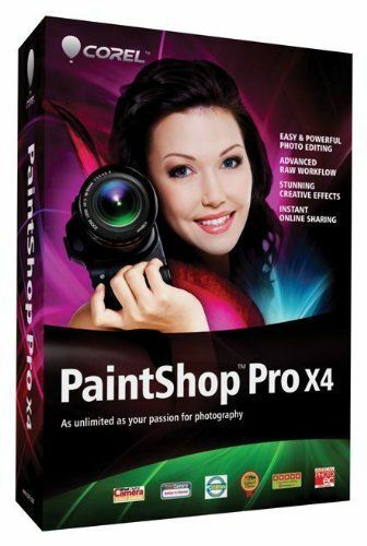 Corel PaintShop Pro X4 [Old Version] by Corel Platform : Windows Vista, Windows