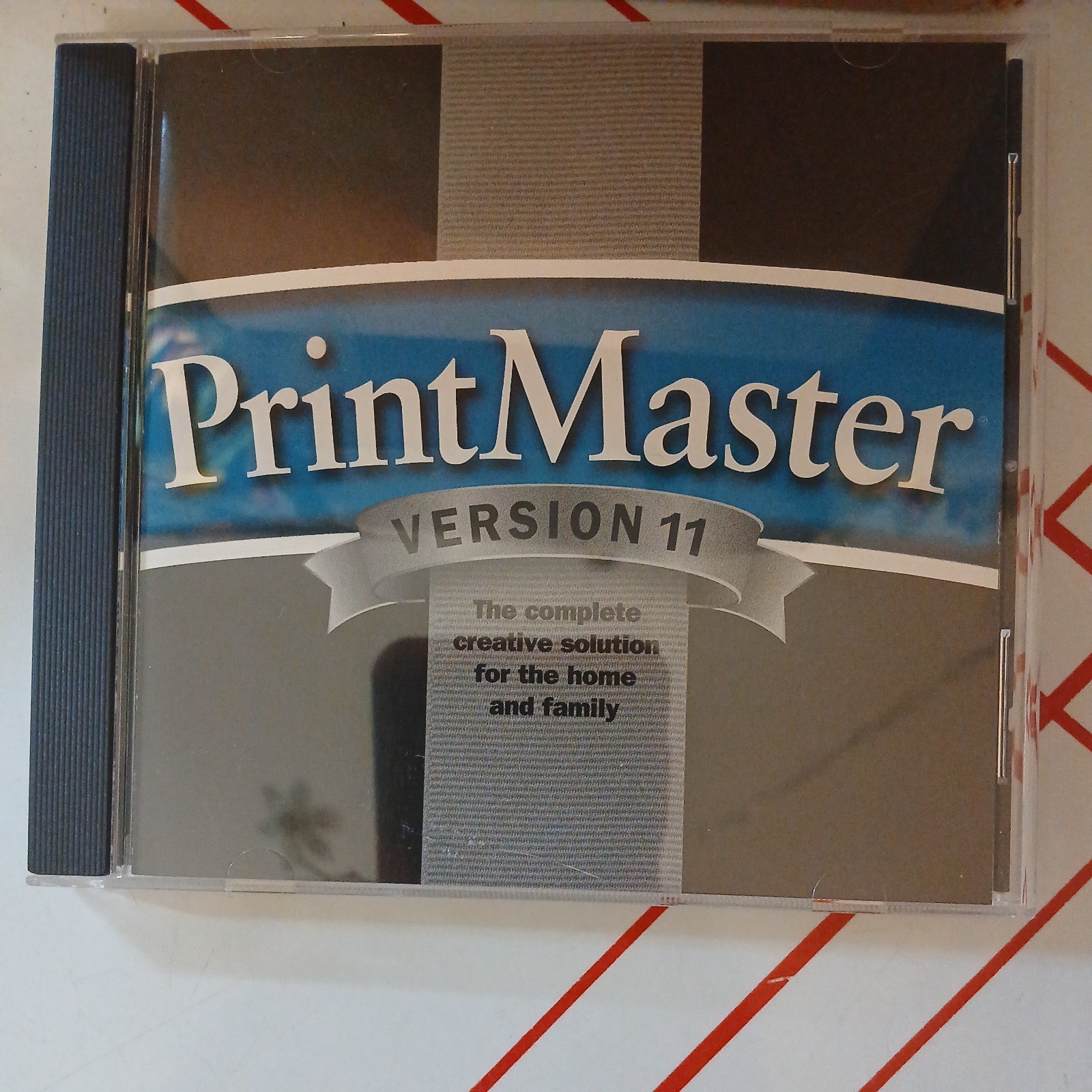 Printmaster Platinum 11 Broderbund 8 Disc Set Art Program Windows 95 98 Me 2001