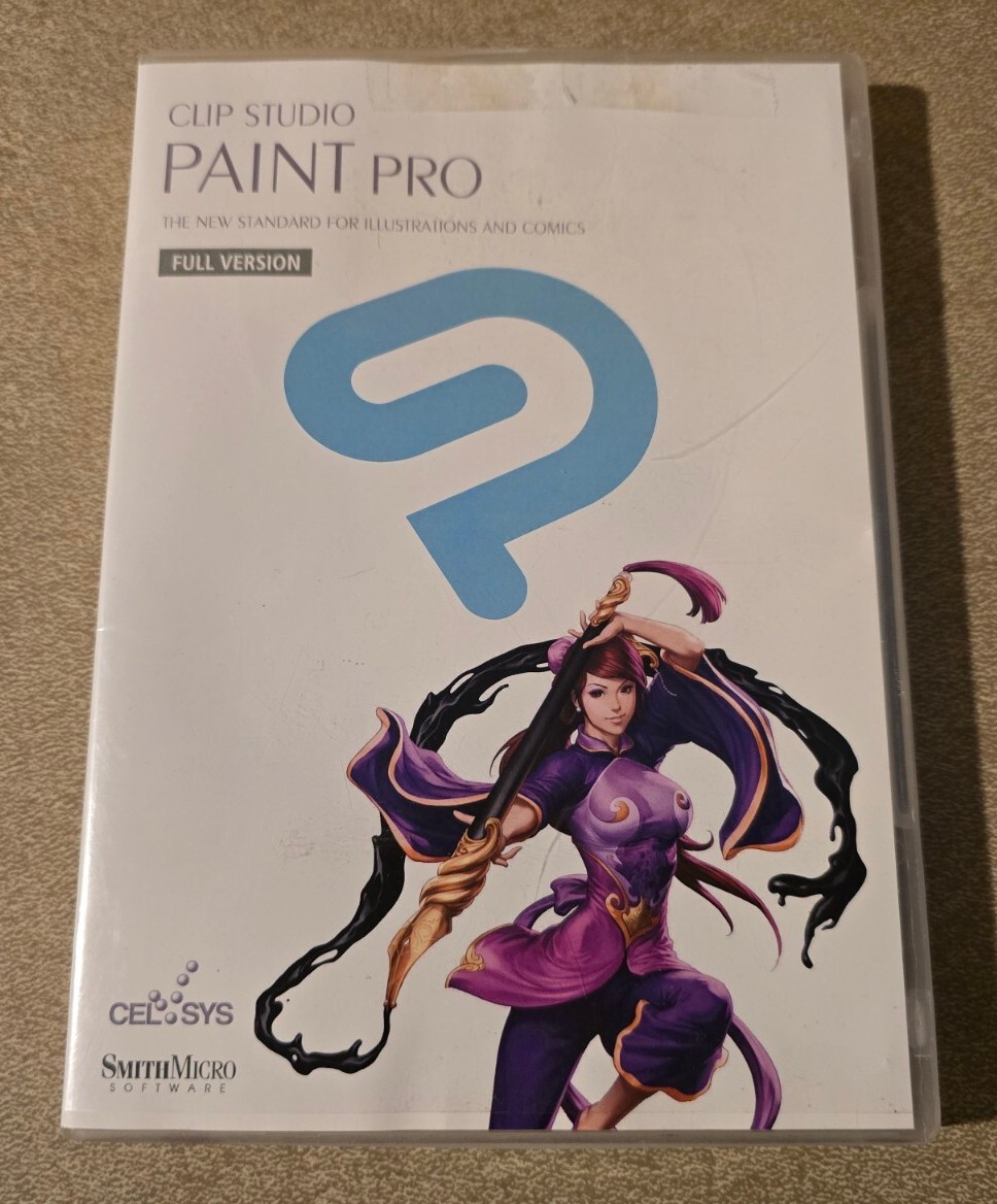 CLIP STUDIO PAINT PRO Full Version Windows & Mac….Free Shipping!