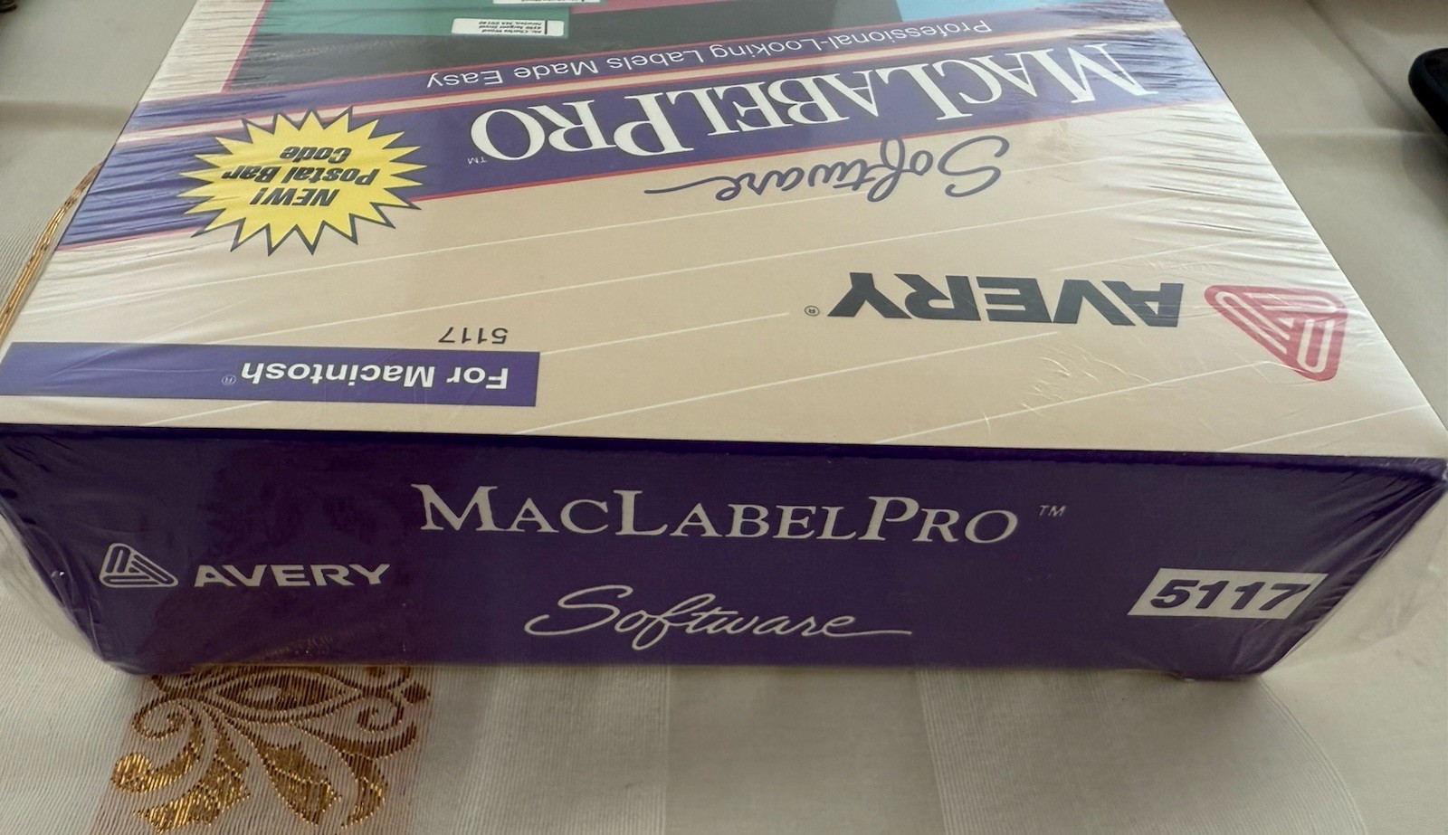 Avery Software MacLabelPro 5117 for Macintosh 3.5 Discs New in Box 1993