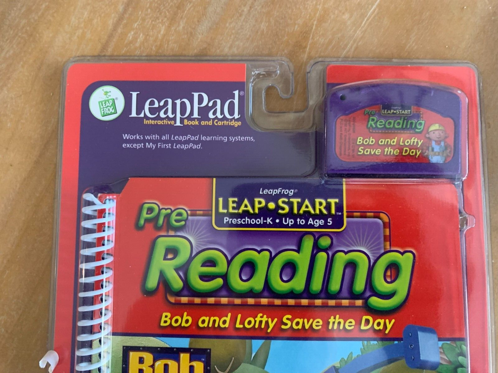 Leap Frog Leap Pad – Bob and Lofty Save the Day Bob The Builder NIB