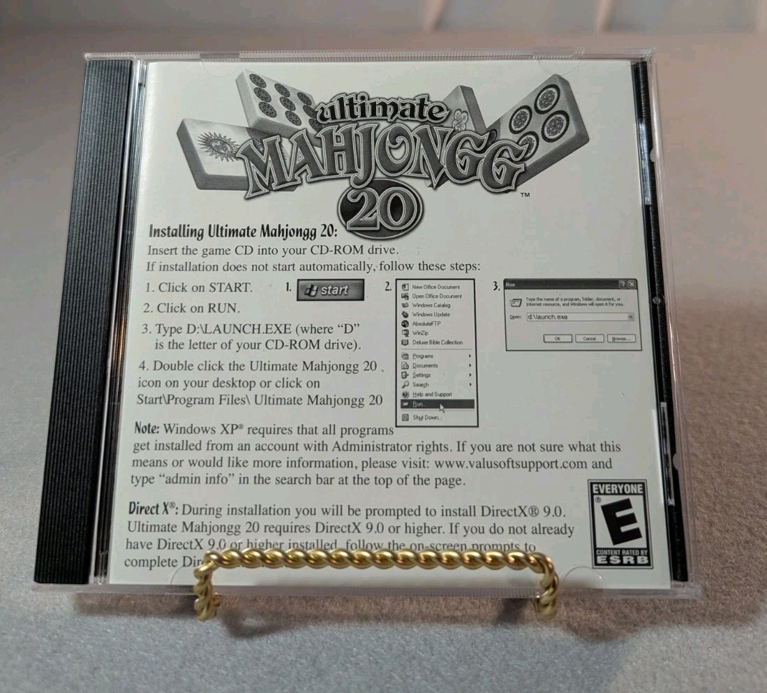 Ultimate Mahjongg 20 PC Software PC Game Rated E