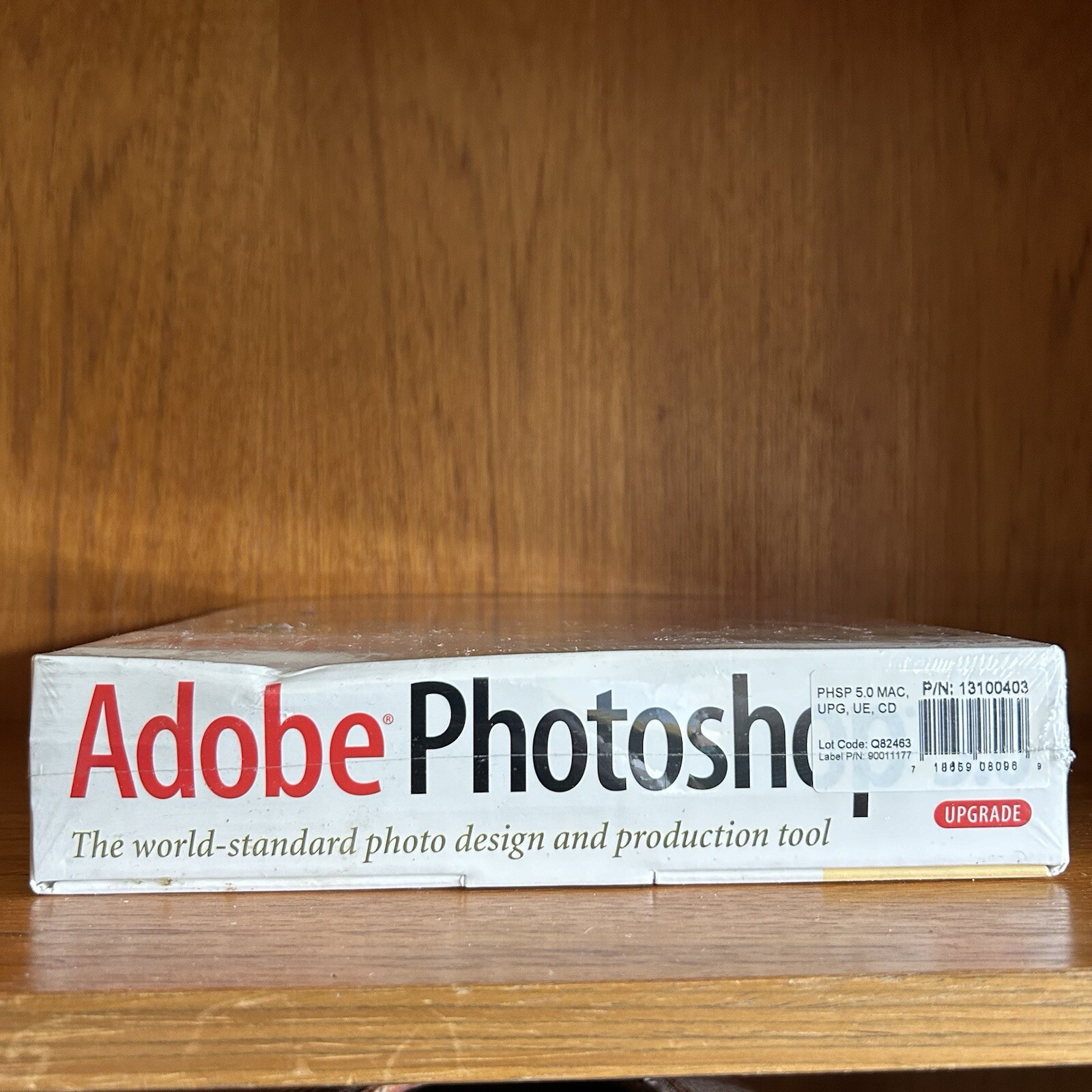 Vintage 1998 Adobe Photoshop 5.0 UPGRADE Apple Mac Macintosh CD-ROM Software