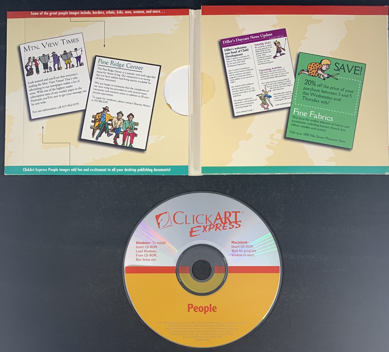 Click Art Express – People (PC, 1996)