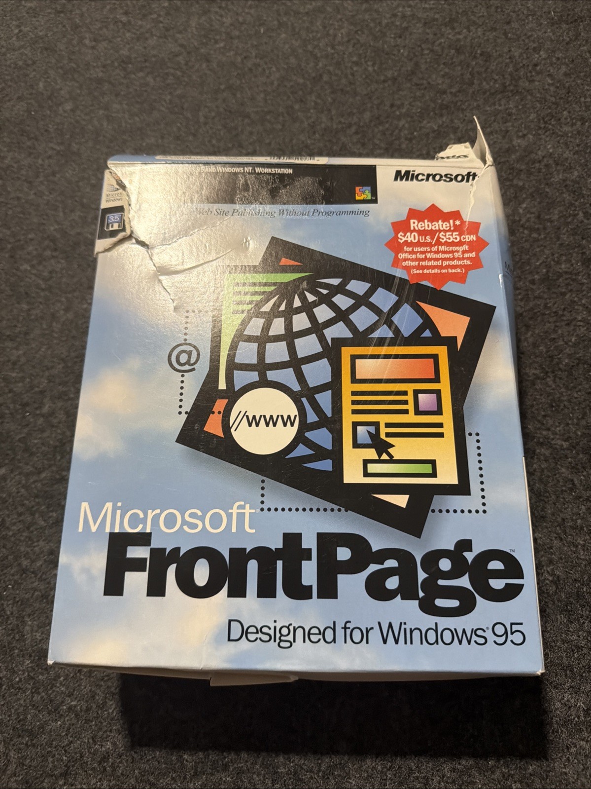 Microsoft Office FrontPage: Designed For Windows 95