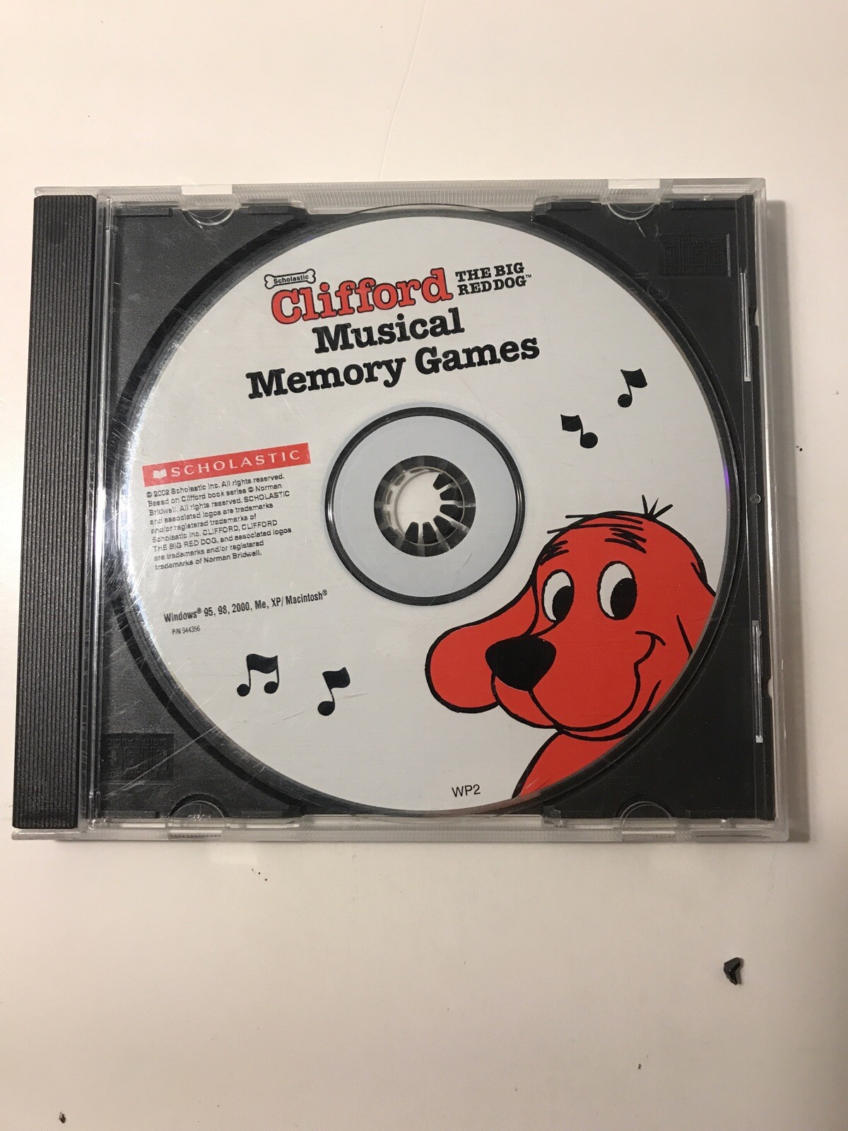 Scholastic Clifford Musical Memory Game PC (Windows/Mac, 2000)