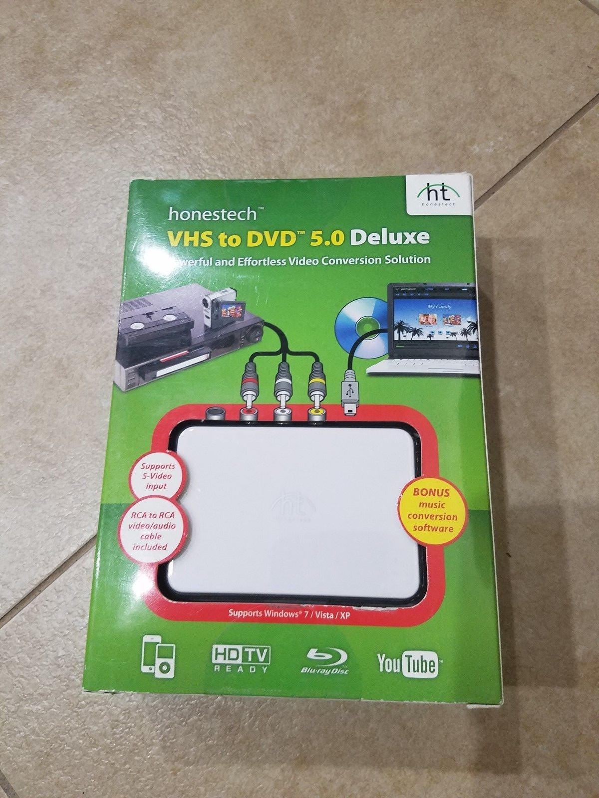 Honest Technology VHS to DVD 5.0 Deluxe (Retail)