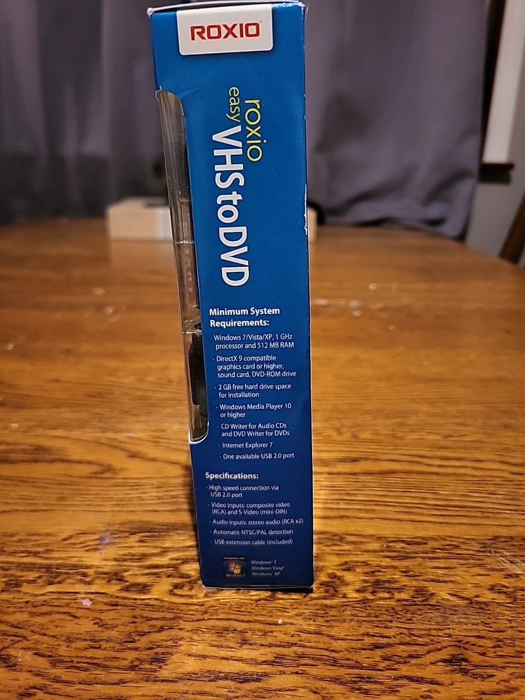 Roxio Easy VHS to DVD for Windows Create DVD Movies from VHS & Audio Tapes To CD