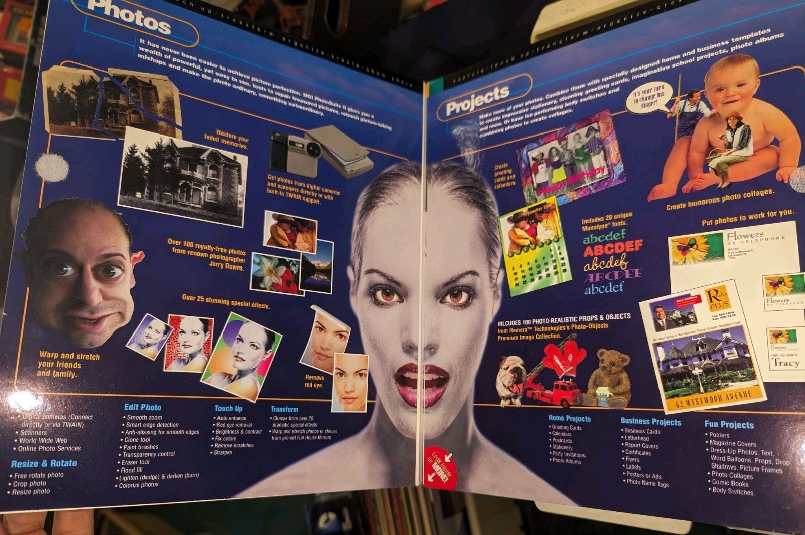 MGI PHOTO SUITE II – WINDOWS NT/WINDOWS 98 Disc Sealed Box Opened