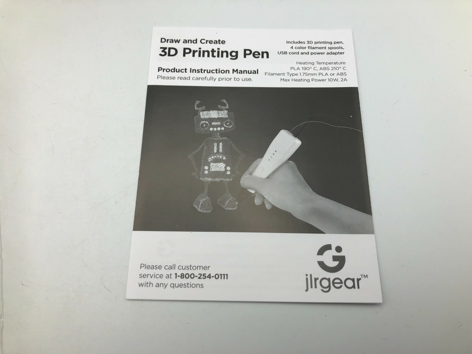 Smartgear Draw + Create 3D Printing Pen New Open Damaged Box J2