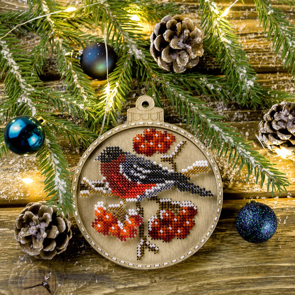 Wonderland Crafts Set for embroidery with beads on wood FLK-367