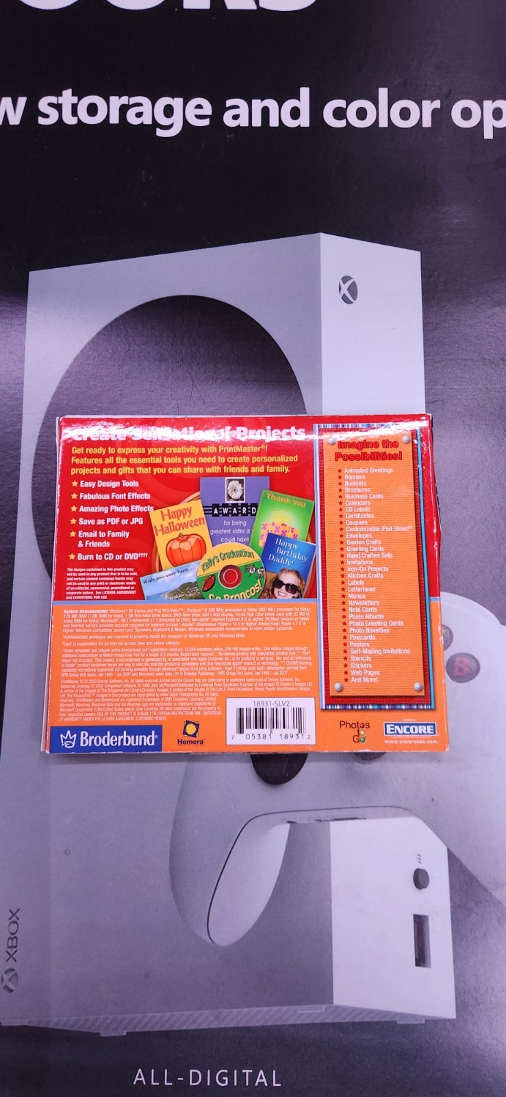 Printmaster Gold V18 (DVD) New,Sealed*