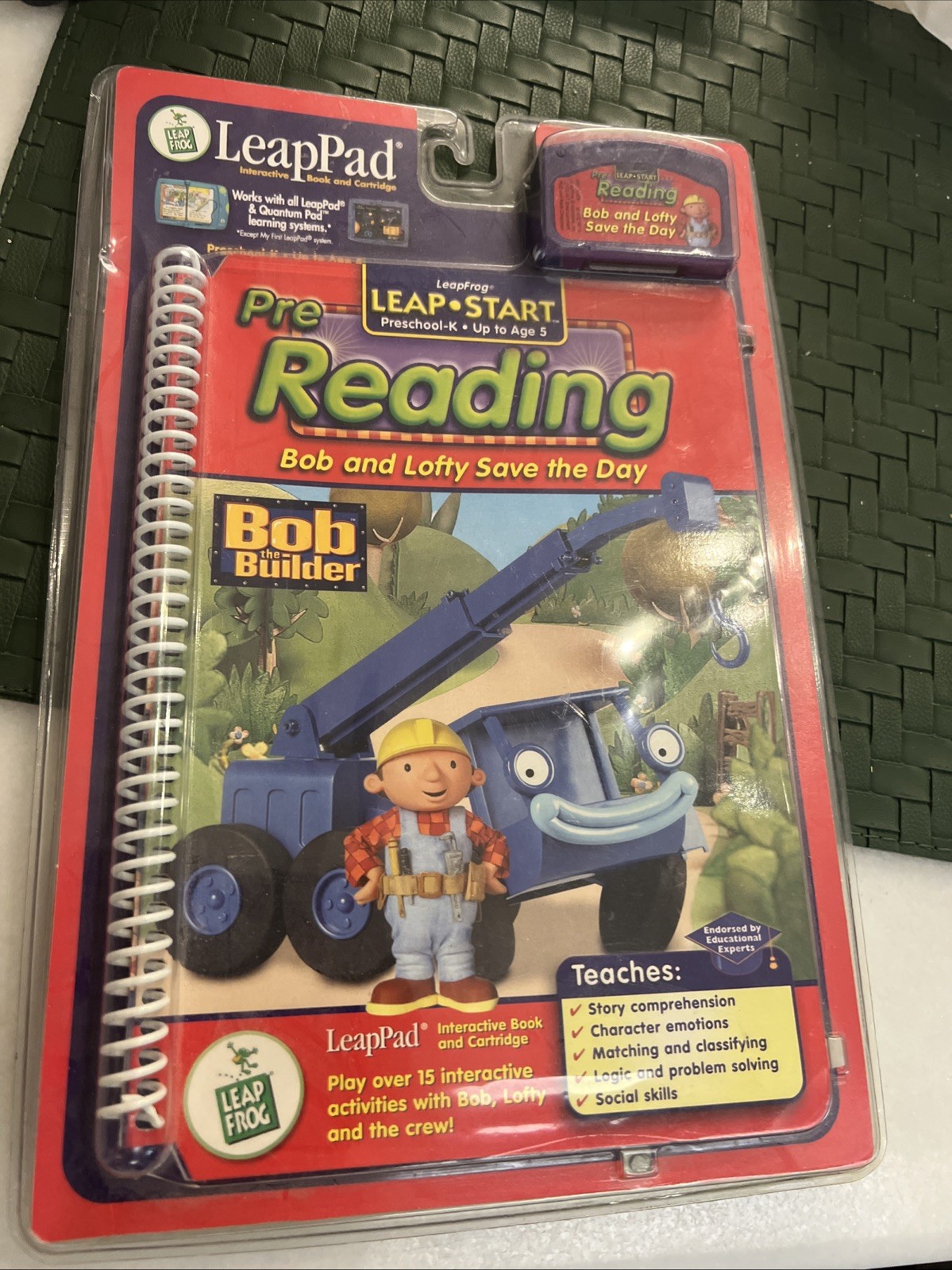 Leap Frog Leap Pad – Bob and Lofty Save the Day Bob The Builder New