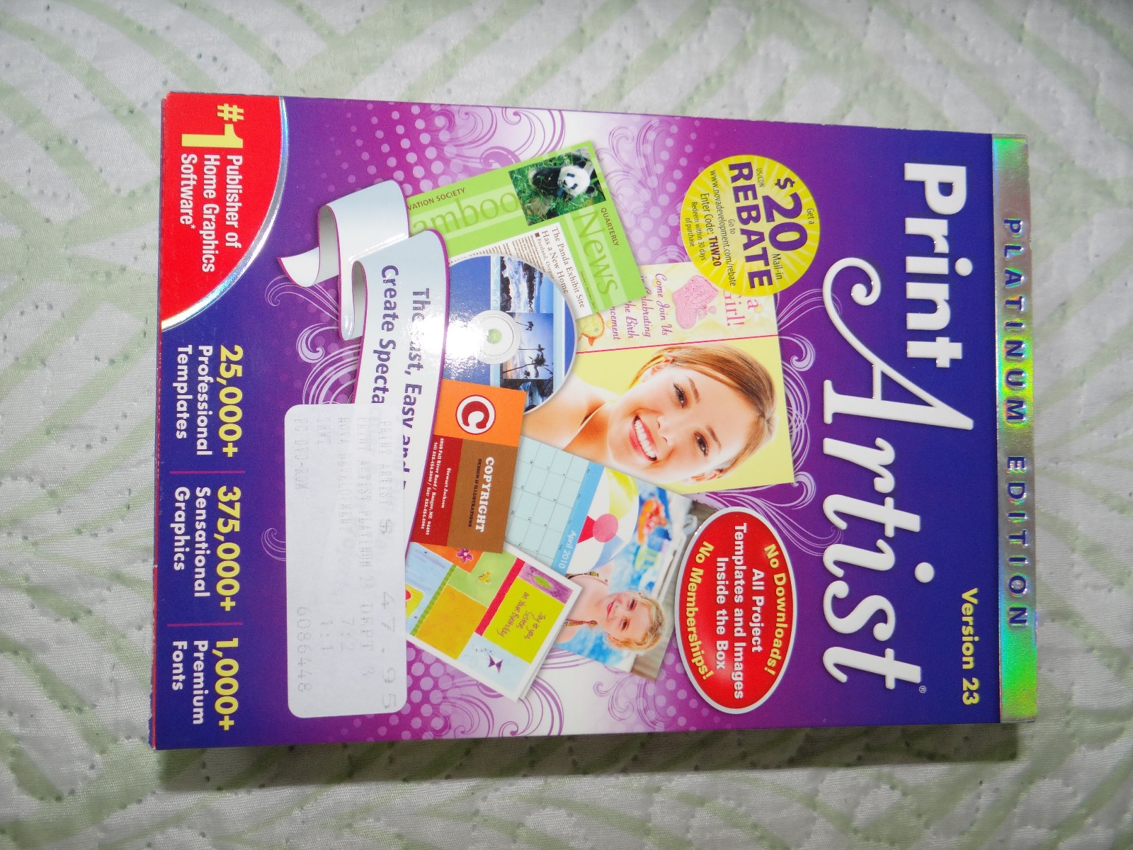 Print Artist – Platinum Edition Version 23 New Sealed
