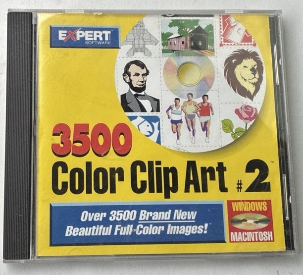 Expert Software CD Clipart Collection Number 2 Windows And Macintosh