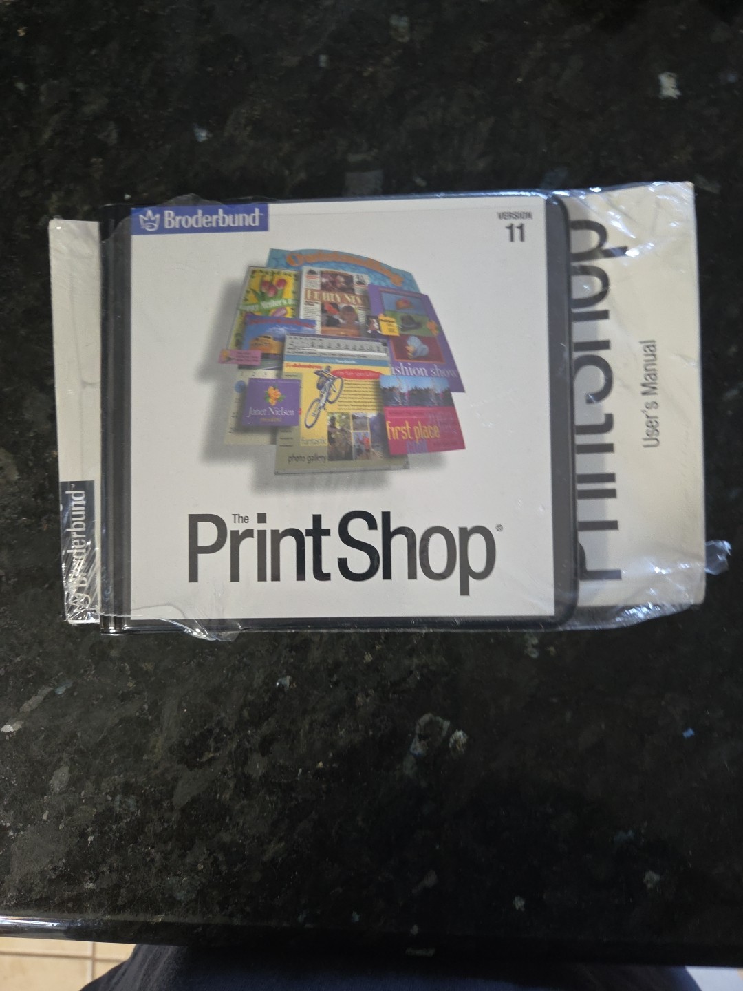 Broderbund The Print Shop Version 11 Software for Windows 95 98 2000 NT4 CD