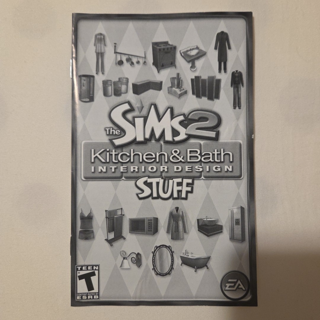 The Sims 2 IKEA Home Stuff – Kitchen & Bath Interior Design Stuff Lot Of 2