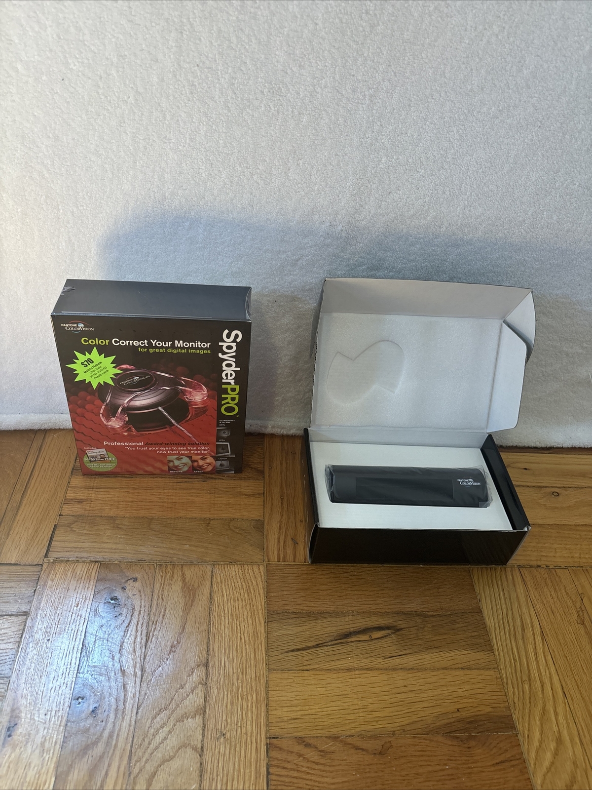 Pantone ColorVision Spyder Pro W Optical & Printfix Scanner #660 bundle SEALED