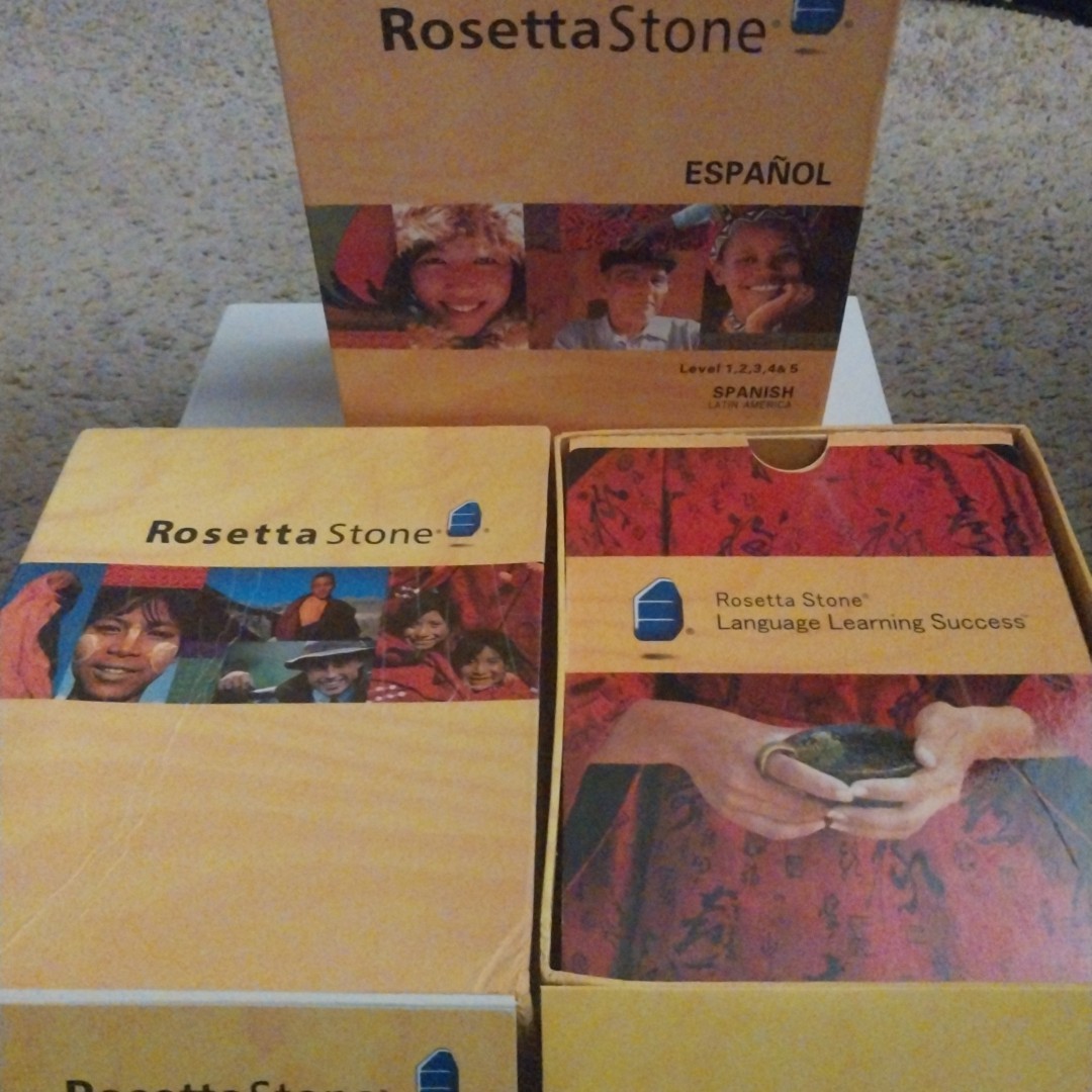 Rosetta Stone 3 Spanish (Latin America) Level 1-5 COMPLETE *No Headset*