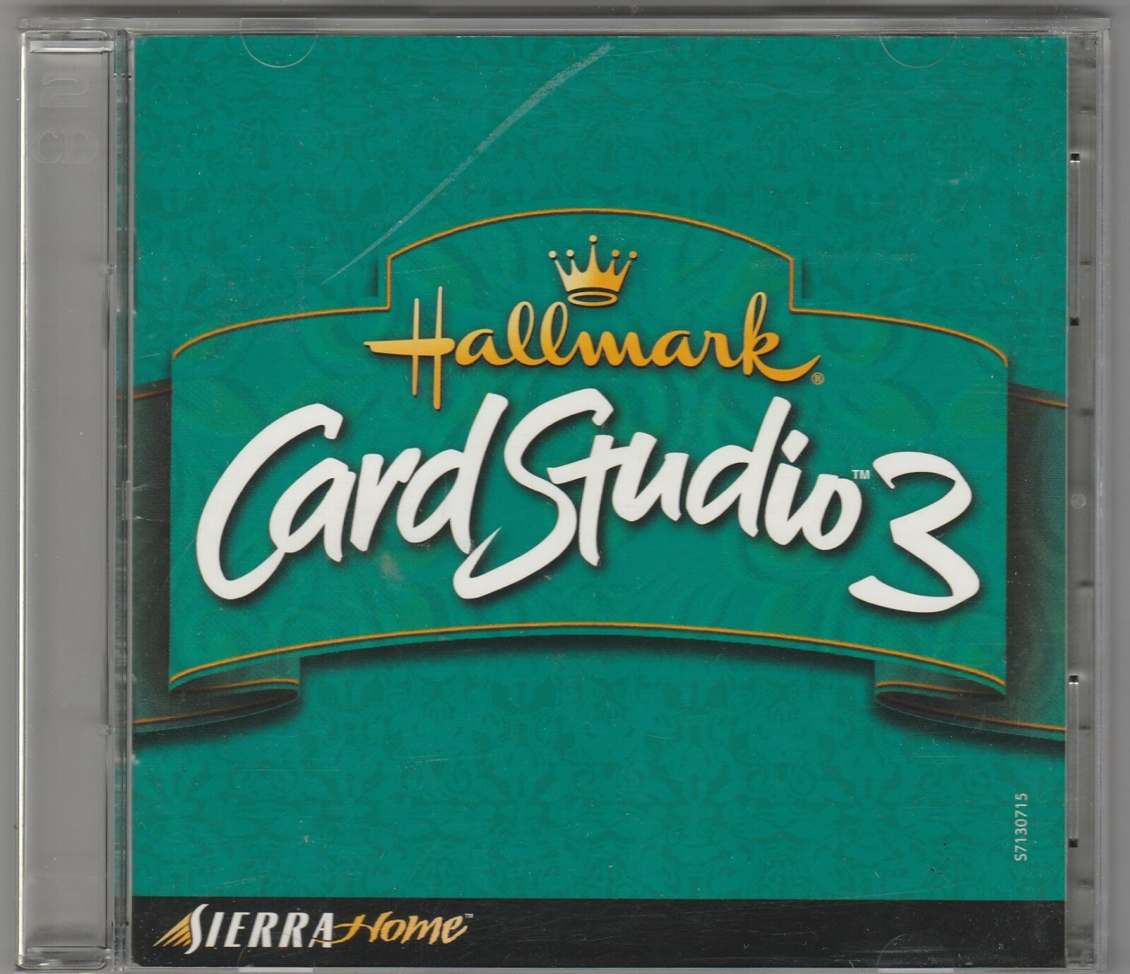 Hallmark Card Studio 3 PC CD-Rom by Sierra Home for Windows 95/98/2000/ME/NT