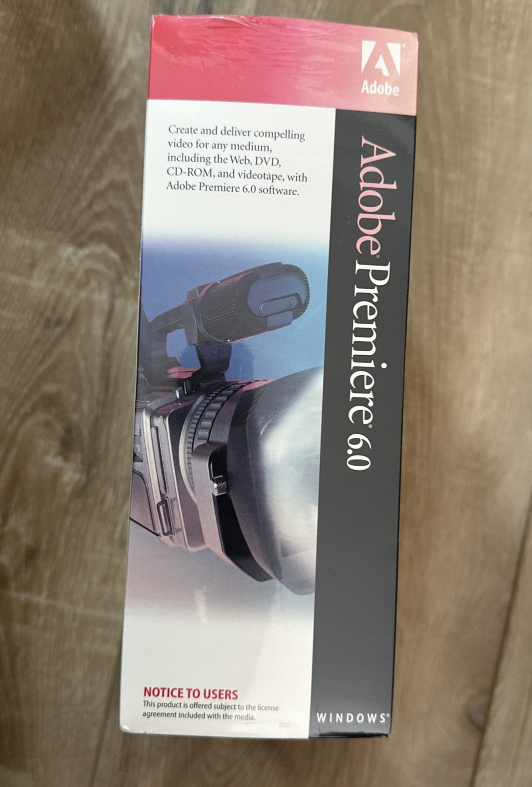 Vintage 1999 Adobe Premiere 6.0 Digital Video Editing Education for Windows NEW