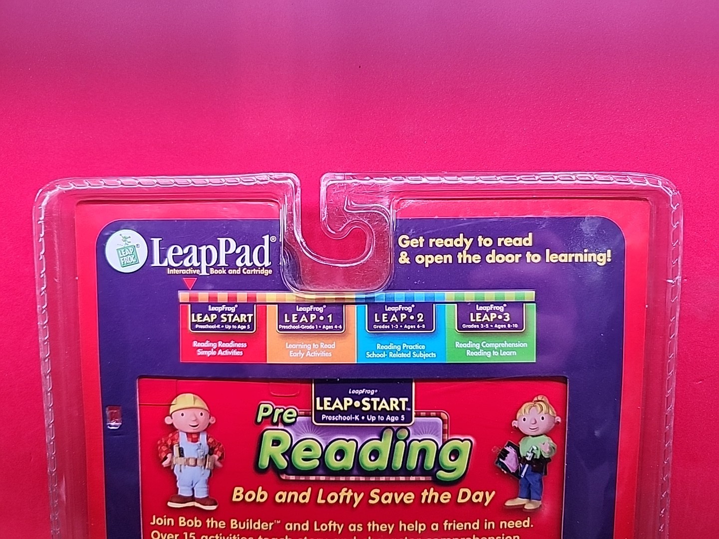 Leap Frog Leap Pad – Bob and Lofty Save the Day Bob The Builder NIB