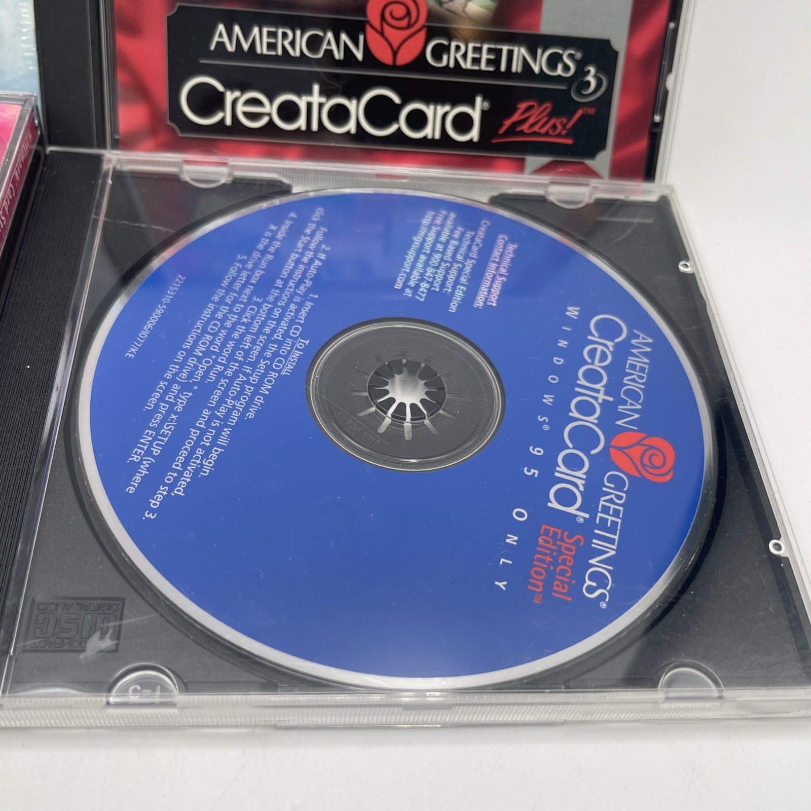 Windows 95 Art Lot PC CD-ROM Software Creative Hallmark Cards & Photo Studio
