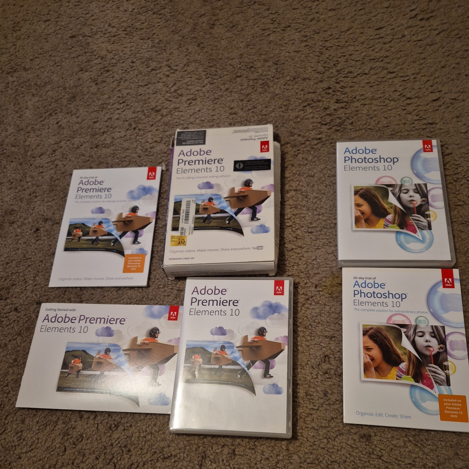 Adobe Photoshop Elements 10 with Adobe Premiere Elements 10 Pre-Owned