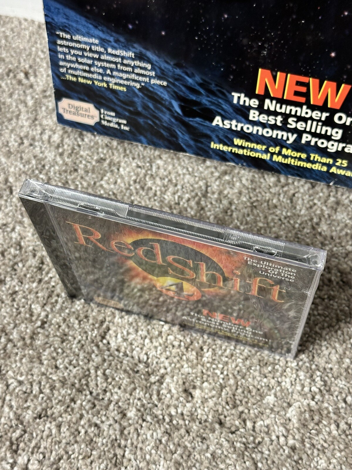Sealed Cinegram Redshift 4 Windows 95 98 2000 PC-CD ROM