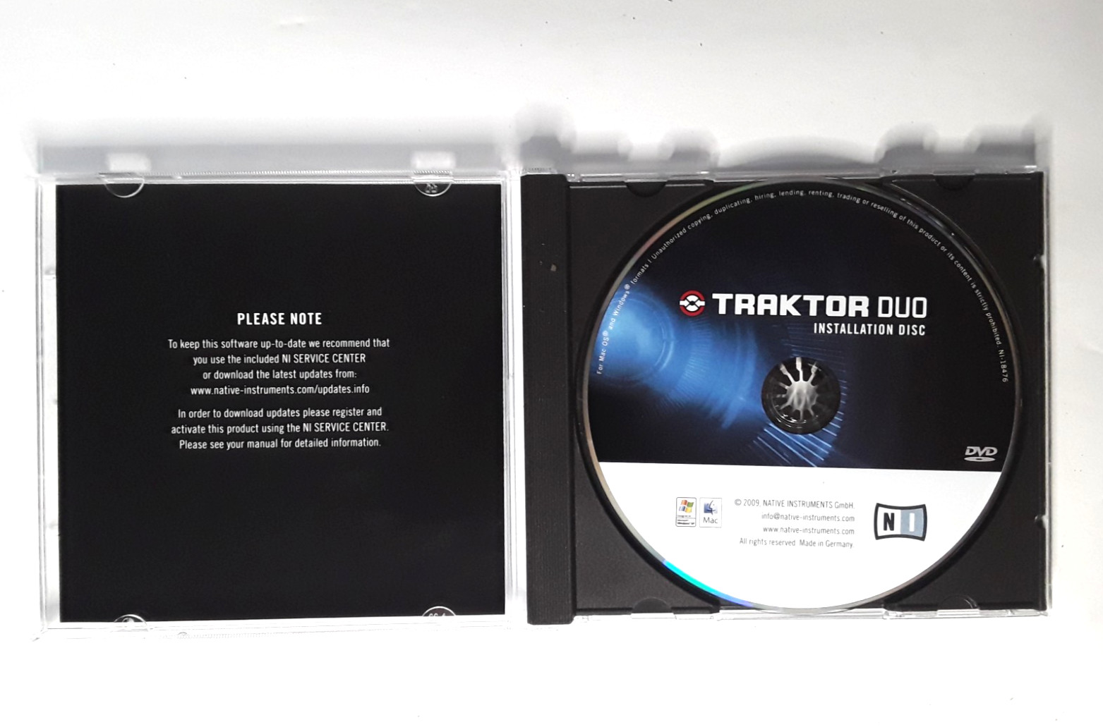 Native Instruments Traktor Duo Mac PC Windows Read Description New Open Box