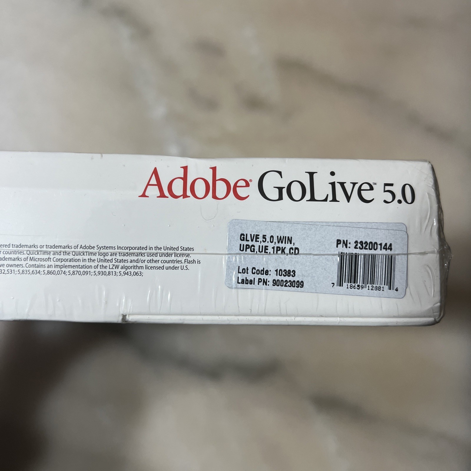 Adobe GoLive 5.0 for Windows, Upgrade Version, NEW IN BOX SEALED 2000 Vintage