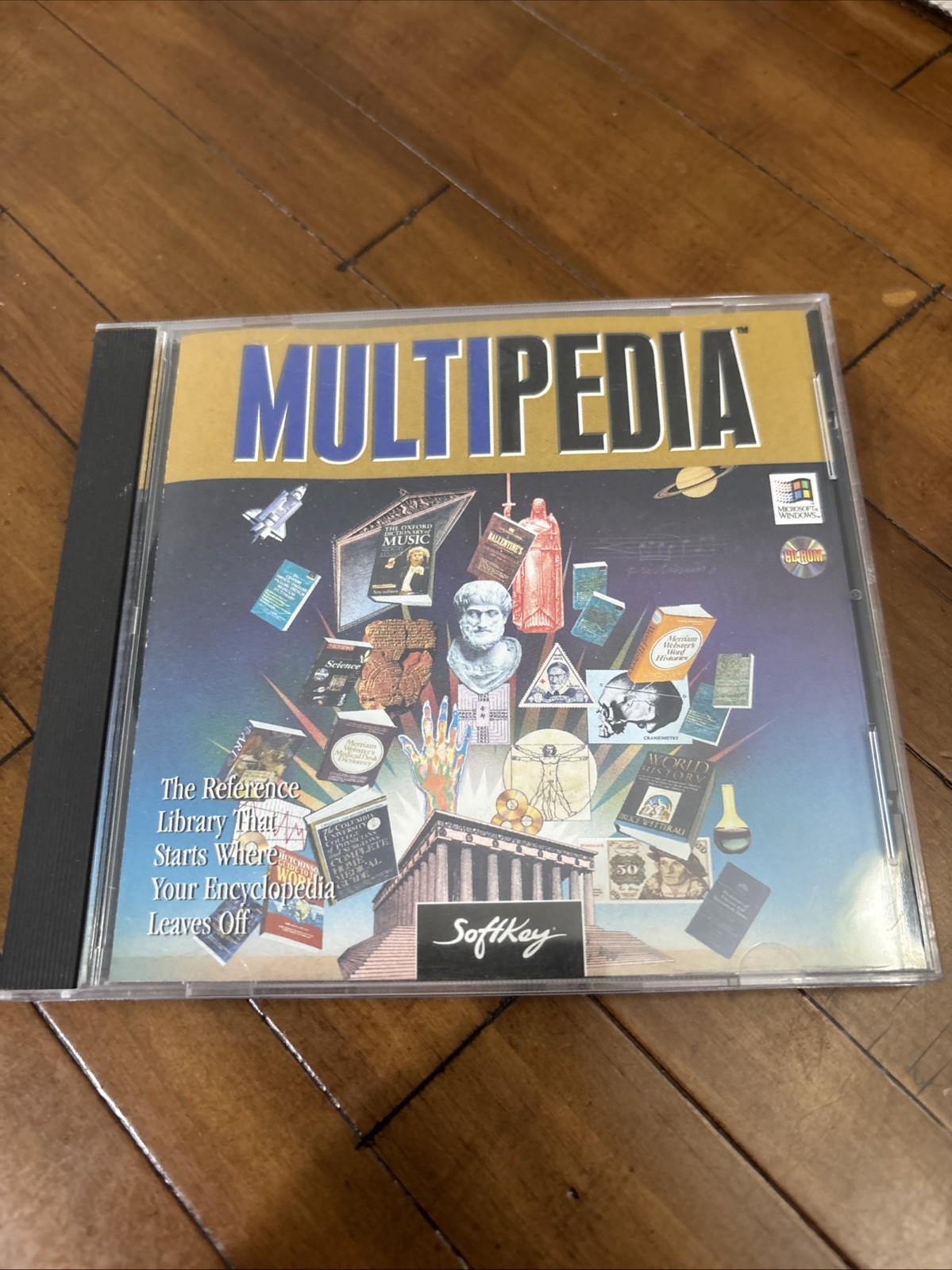 Multipedia (PC-CD, 1995) for Windows 3.1/95 *RARE* B63