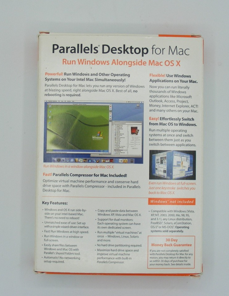 Parallels Desktop for Mac: Run Windows on Your Mac OS X, Opened but unused
