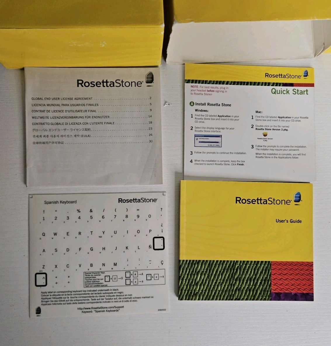 Rosetta Stone Espanol Spanish Latin America Level 1, 2, 3 Version 3 Read Desc