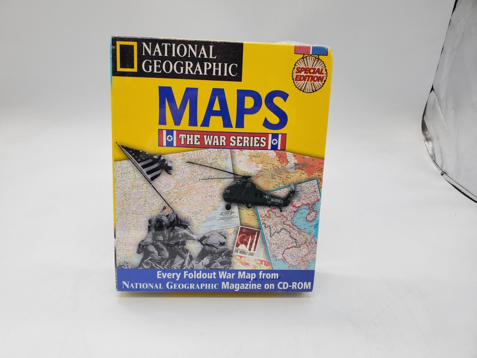 National Geographic [Maps The War Series] Special Edition (Win 95 PC CDROM) NEW