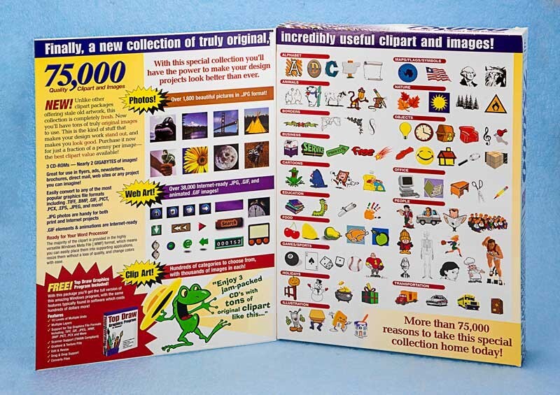 AZTEC 75,000 CLIP ART IMAGES -GREAT CLIP ART – UNOPENED DISKS