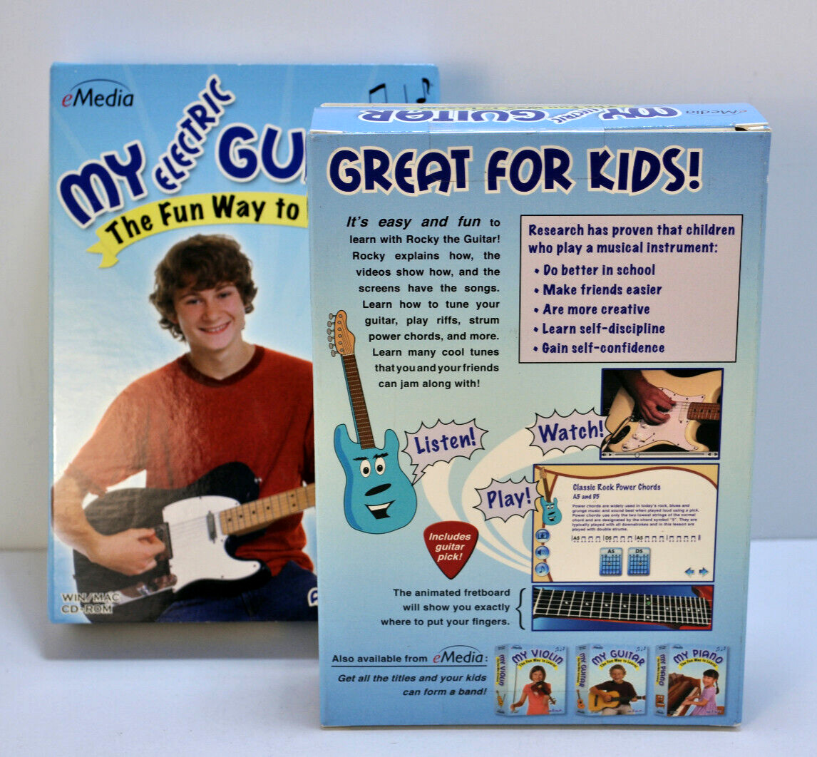 My Guitar for Computer DVD For PC And Mac – NEW