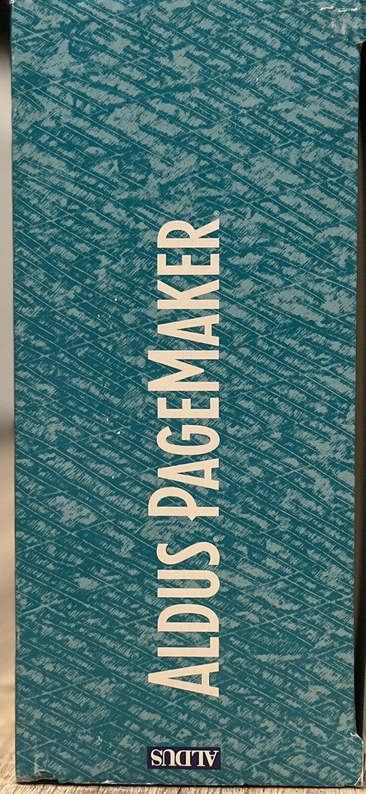 Vintage ALDUS ADOBE PAGEMAKER 5 Apple Macintosh Big Box OFFICE Mac Software