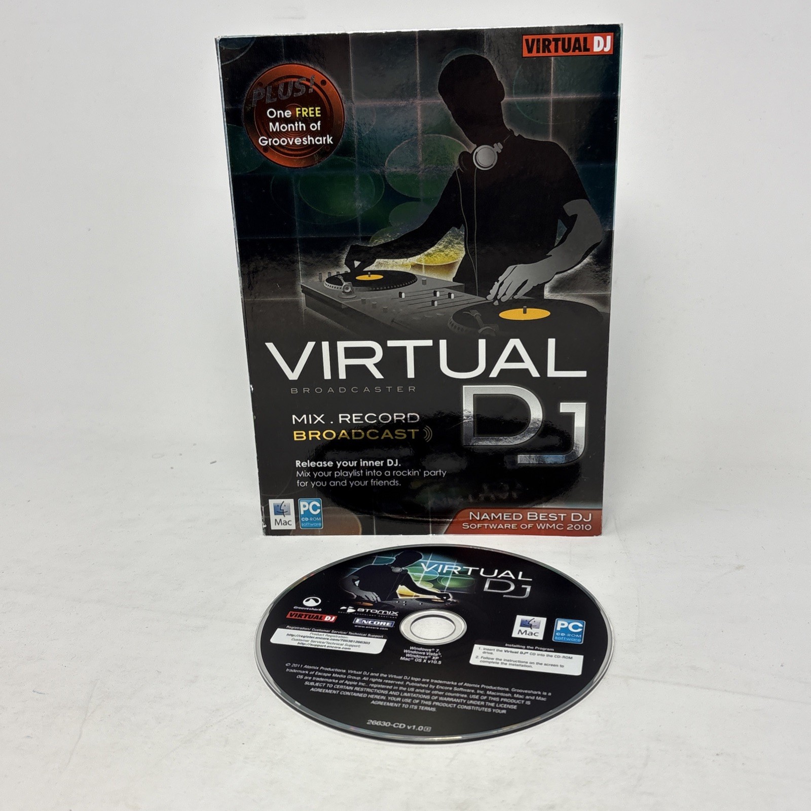 ENCORE VIRTUAL DJ BROADCASTER – Full Version for Mac, Windows